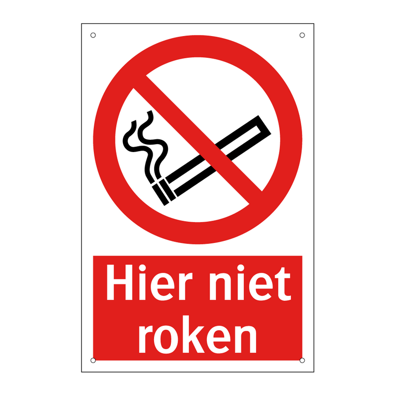 Hier niet roken