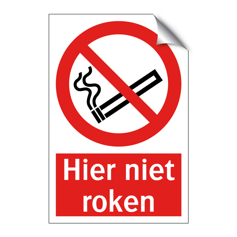 Hier niet roken