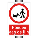 Honden aan de lijn