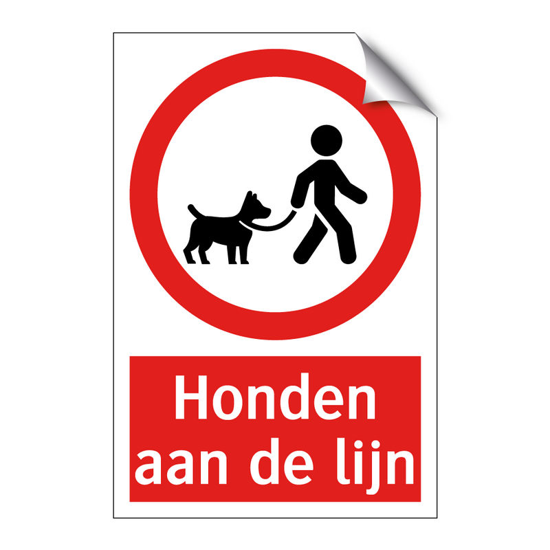 Honden aan de lijn