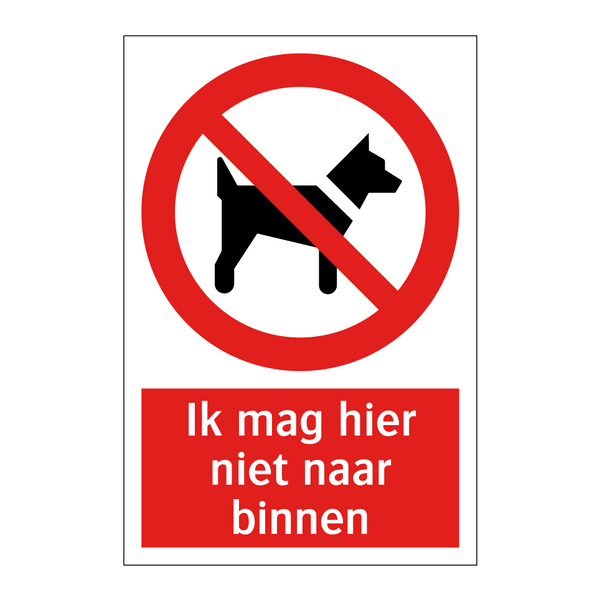 Ik mag hier niet naar binnen