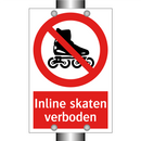 Inline skaten verboden