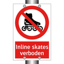 Inline skates verboden