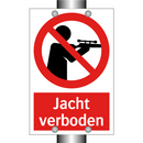 Jacht verboden
