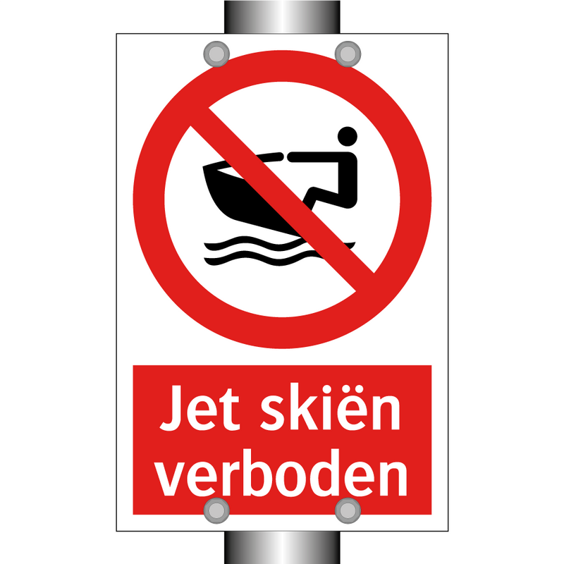 Jet skiën verboden