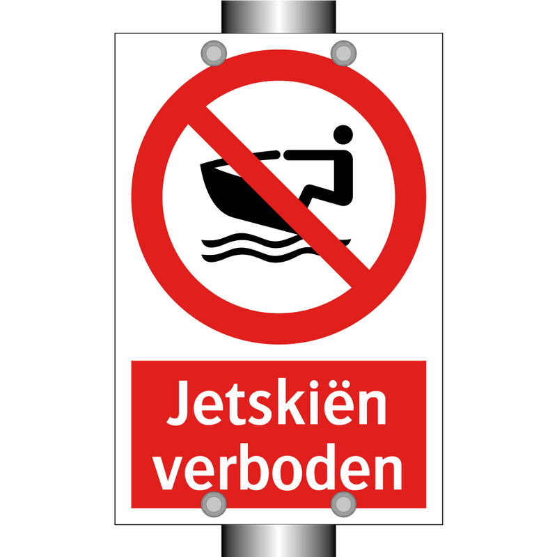 Jetskiën verboden