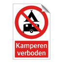 Kamperen verboden