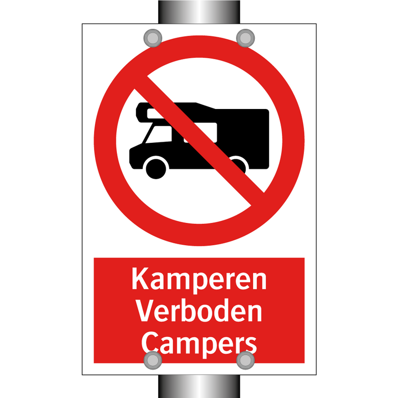 Kamperen Verboden Campers