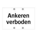 Ankeren verboden & Ankeren verboden & Ankeren verboden & Ankeren verboden & Ankeren verboden