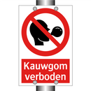Kauwgom verboden