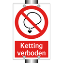 Ketting verboden