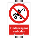 Kinderwagens verboden