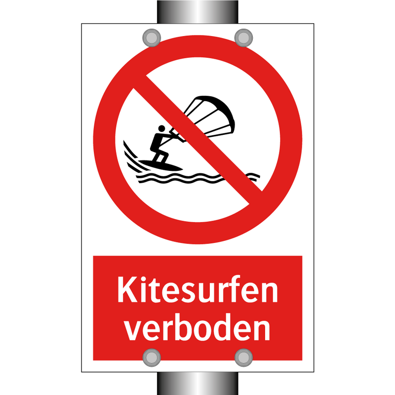 Kitesurfen verboden