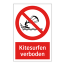 Kitesurfen verboden