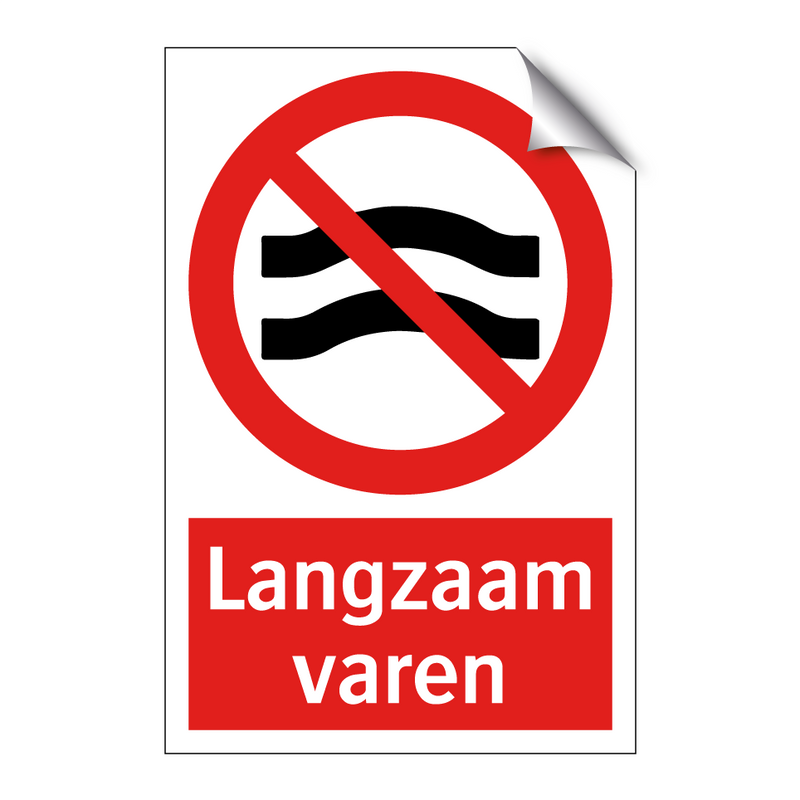 Langzaam varen