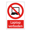 Laptop verboden