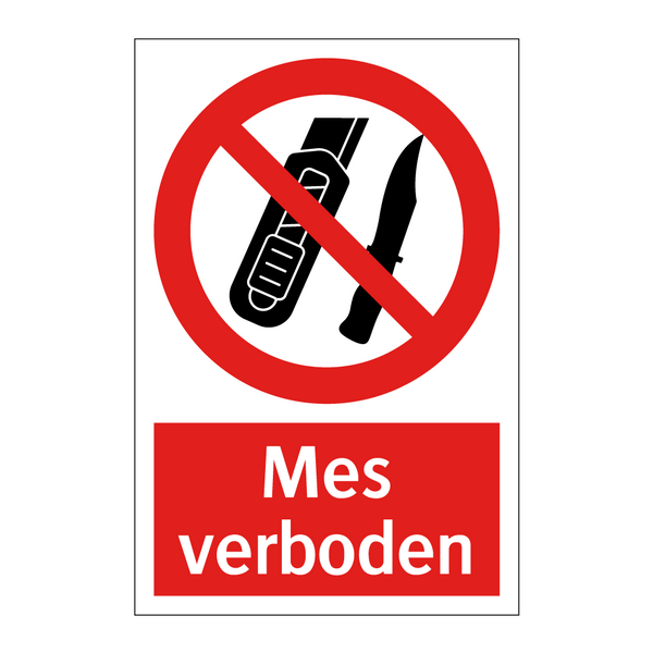 Mes verboden