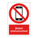 Mobiel telefoonverbod