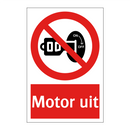 Motor uit