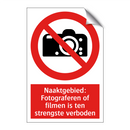 Naaktgebied: Fotograferen of filmen is ten strengste verboden