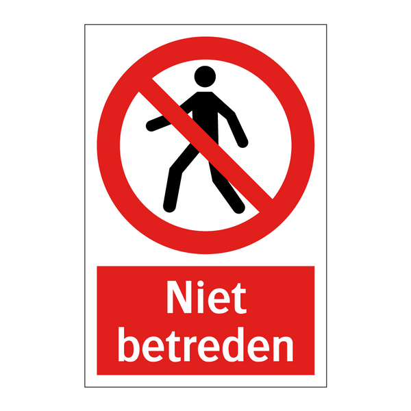 Niet betreden