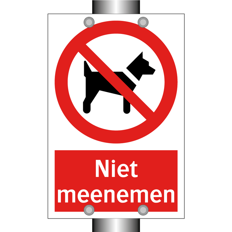 Niet meenemen