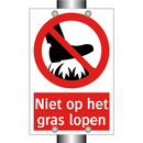 Niet op het gras lopen