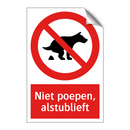 Niet poepen, alstublieft