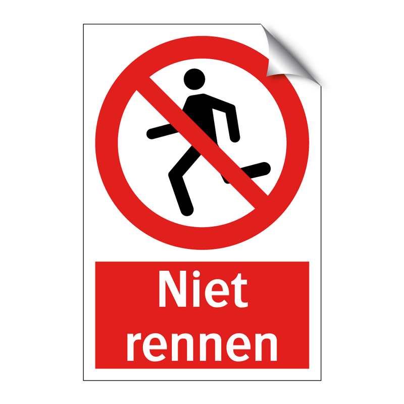 Niet rennen