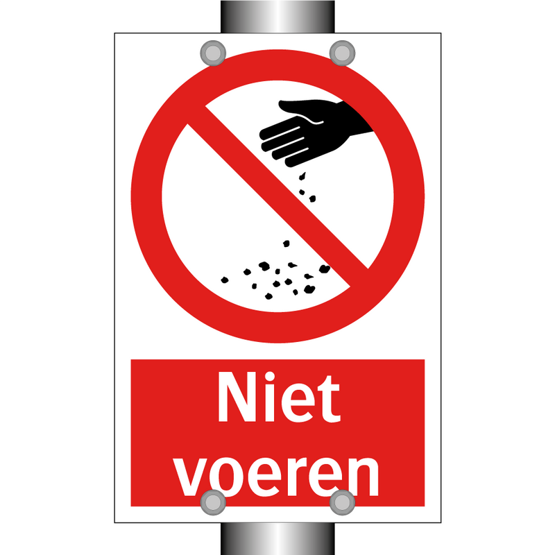 Niet voeren