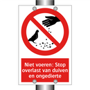 Niet voeren: Stop overlast van duiven en ongedierte