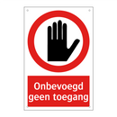 Onbevoegd geen toegang