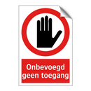 Onbevoegd geen toegang