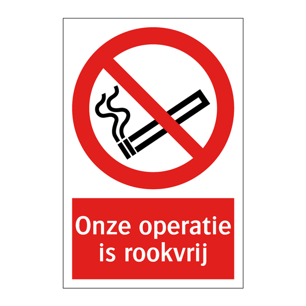 Onze operatie is rookvrij