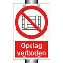 Opslag verboden