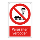 Parasailen verboden