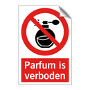 Parfum is verboden