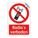 Radio's verboden