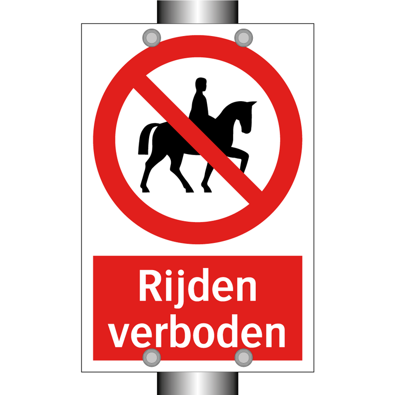 Rijden verboden