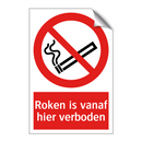 Roken is vanaf hier verboden