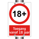 Toegang vanaf 18 jaar