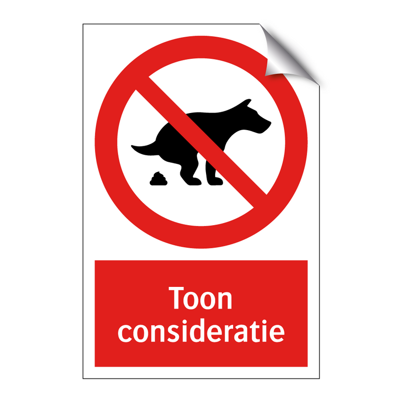Toon consideratie