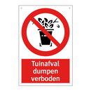 Tuinafval dumpen verboden