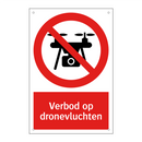 Verbod op dronevluchten