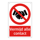 Vermijd alle contact