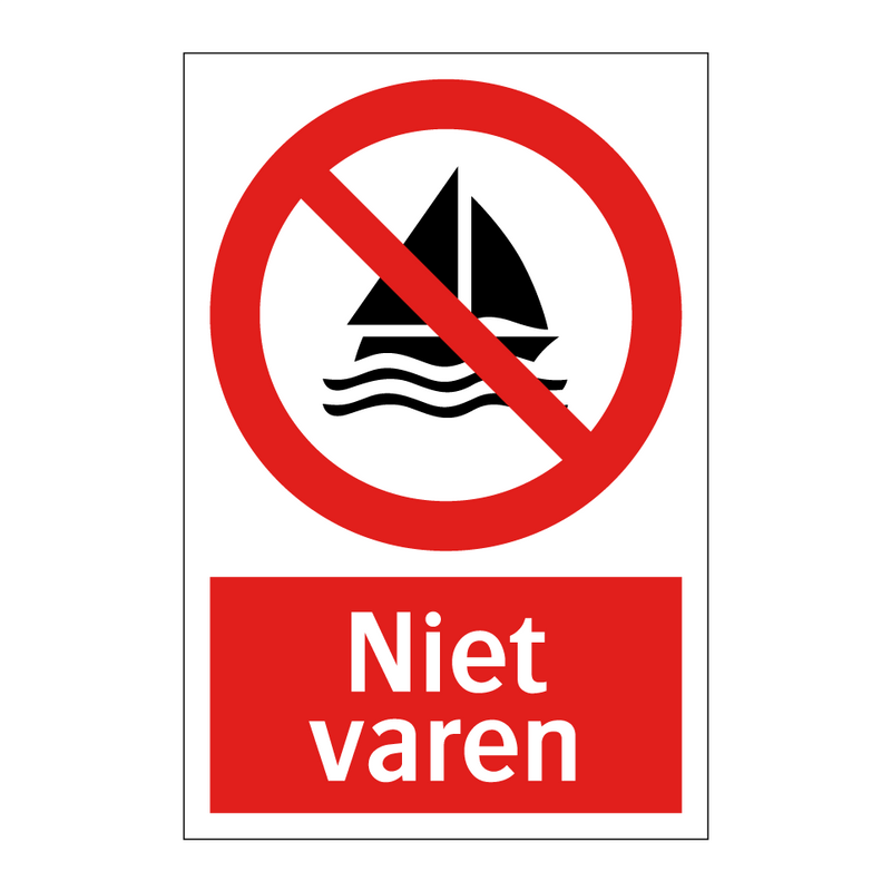 Niet varen