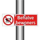Behalve bewoners
