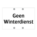 Geen Winterdienst & Geen Winterdienst & Geen Winterdienst & Geen Winterdienst & Geen Winterdienst