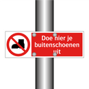 Doe hier je buitenschoenen uit
