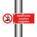 Elektrische scooters verboden